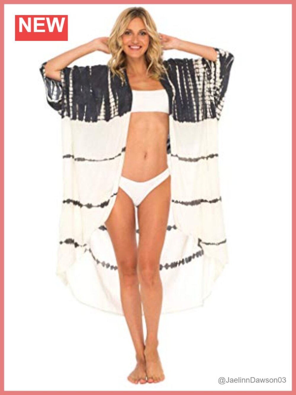 SHU-SHI Women's Rayon Kimono Cardigan Oversized Beach Cover Up with Pockets